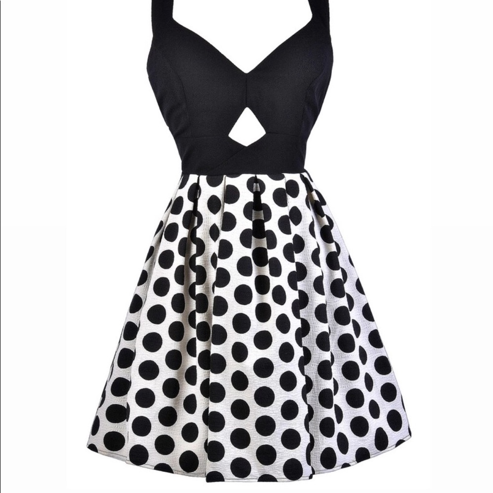Polka Dot Bow Dress